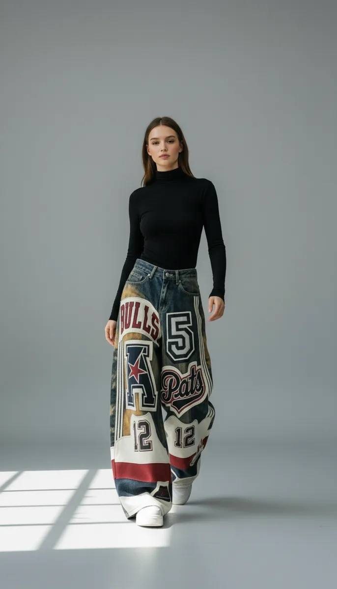 Jeansy amerykańskie 12, , 6