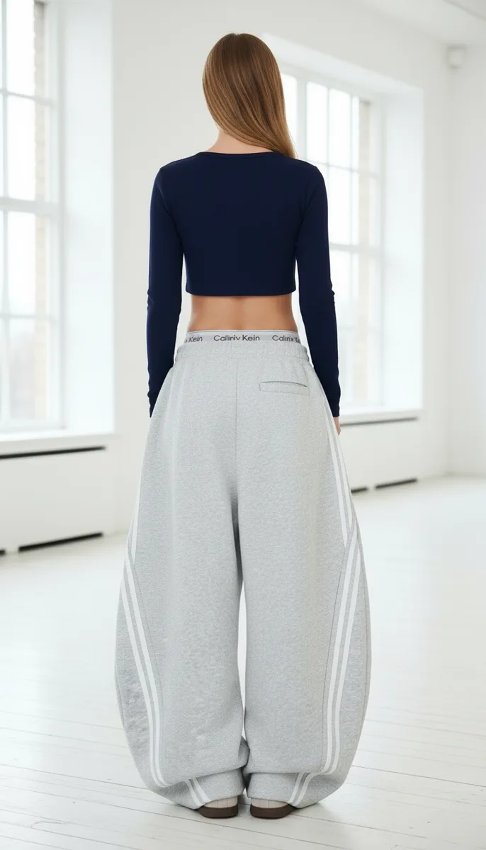 Hose 1720, Grau, 2