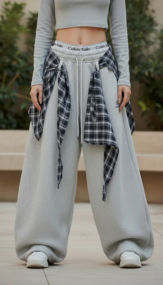 Hose 1721, Grau, 5
