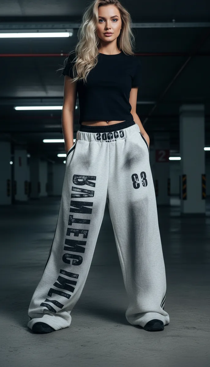 Hose 1723, Grau, 5