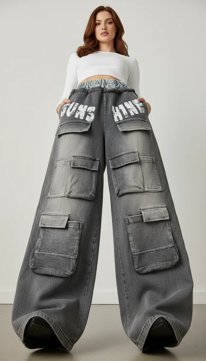 Pantalones 1729, Gris, 4
