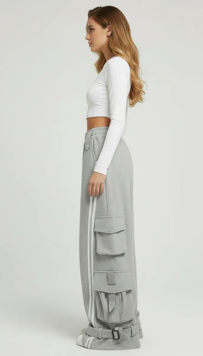 Hose 1730, Grau, 3