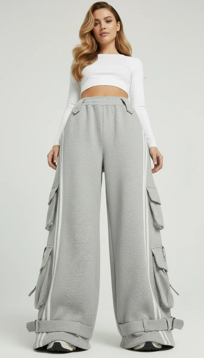 Hose 1730, Grau, 4