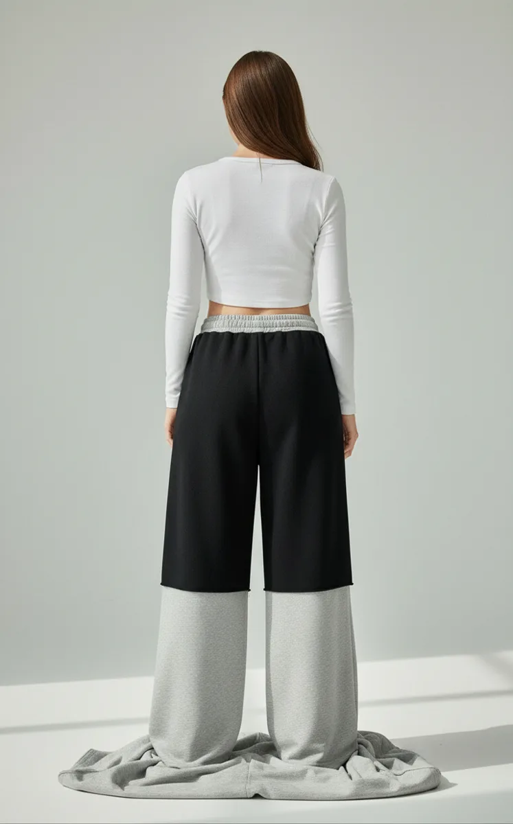 Trousers 1732, Black, 2