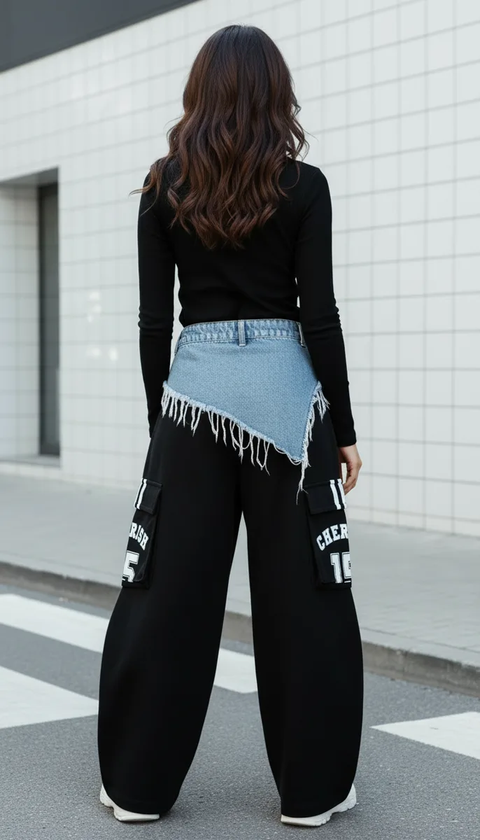 Hose 1739, Schwarz — AMINA.ANIMA (2)