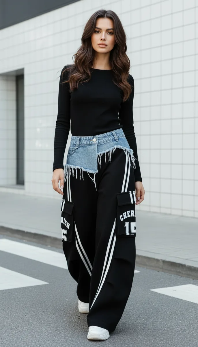 Hose 1739, Schwarz — AMINA.ANIMA (6)