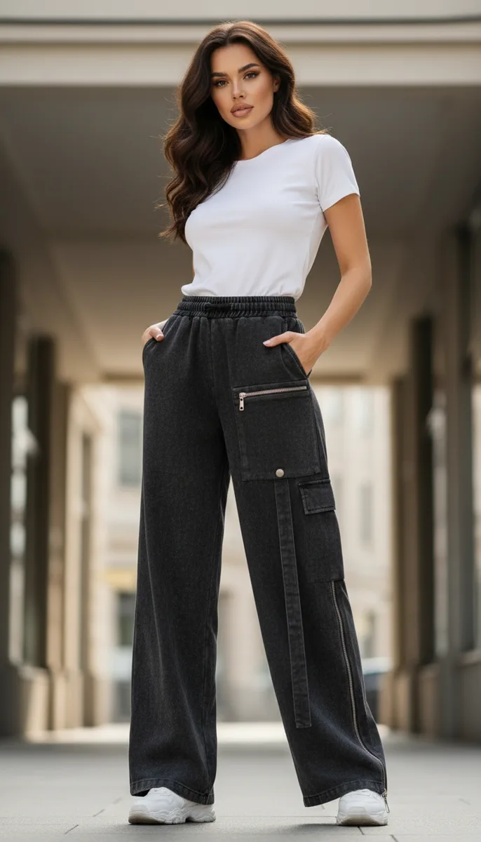 Hose 1740, Schwarz — AMINA.ANIMA (4)