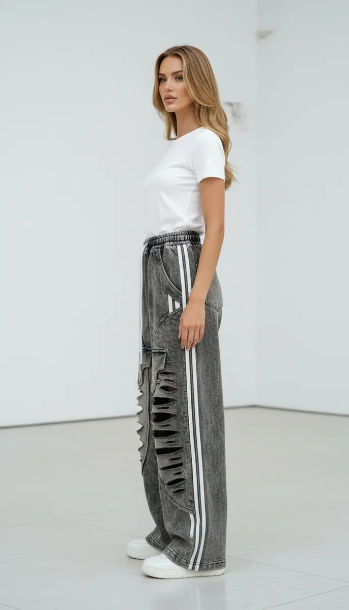Hose 1742, Grau — AMINA.ANIMA (3)
